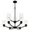 Quoizel Acacia 9-Light Matte Black Chandelier ACA5029MBK - alternate 4